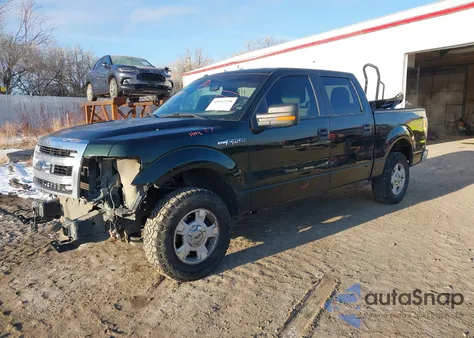 2013 Ford F-150 Xlt from USA, damaged, VIN 1FTFW1EF0DFA62514